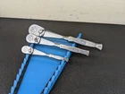 #AX117 Armstrong Tools Usa 1/4" 3/8" 1/2" Drive Ratchet Set Made In Gmtk Used. Price: $144.46.