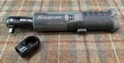 Snap-on CTR861AGM 14.4V 3/8 Cordless Ratchet Gunmetal (*tool Only*) Used. Price: $219.50.