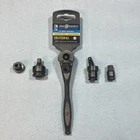 Grey Pneumatic 5PC 1/4 Drive Set 9572BRQ Ratchet & Accessory Lot. See All Pics! New. Price: $100.00.