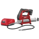 Milwaukee 2446-21XC M12 Cordless Grease Gun Kit With Battery, Case, Charger New. Price: $277.12.