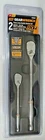Gearwrench 2PC, 90 Tooth, Long Handle, Ratchet Set 1/4" & 3/8" Drive #81268T New. Price: $119.96.