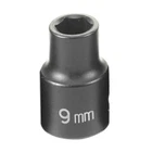 Grey Pneumatic 1009M 3/8" Drive Standard Metric Impact Socket - 9MM New. Price: $13.26.