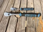 Matco Tools BFR88X 3/8" Drive 1/4 AFR58X Blue Soft Grip Made In Usa Ratchets Used. Price: $180.00.