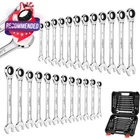 Horusdy 12-PIECE Metric Ratcheting Wrench Set 8-19 Mm Ratchet... New. Price: $176.36.